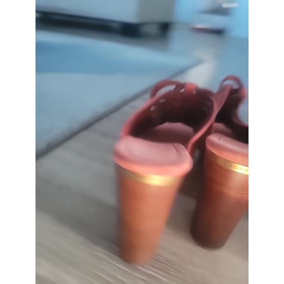 Michael Kors Women's Westley Mule Cinnamon Platform Slip On Shoes-10M - Picture 9 of 14